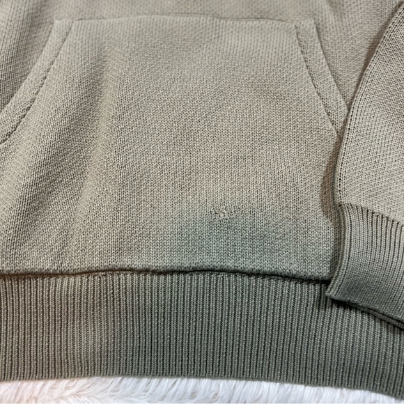 Fear of God Essentials Knit Hoodie 'Olive' - Picture 5 of 7